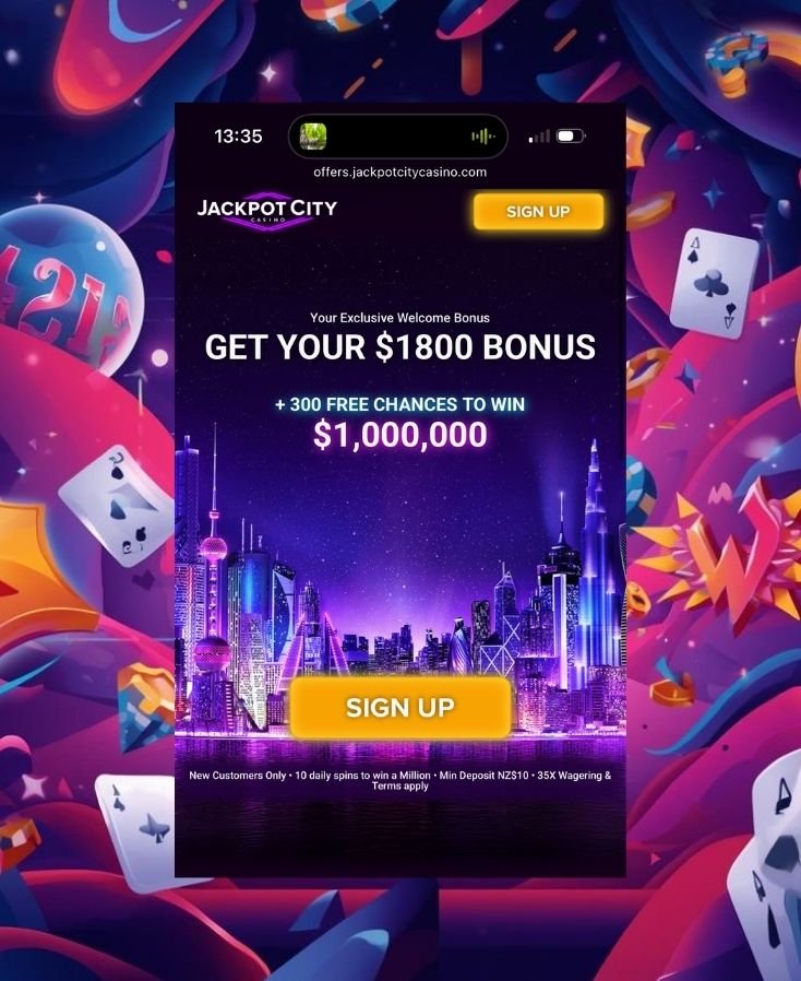 Jackpot City New Zealand